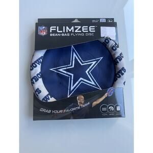 Dallas Cowboys Football Flimzee Bean Bag Flying Disc
